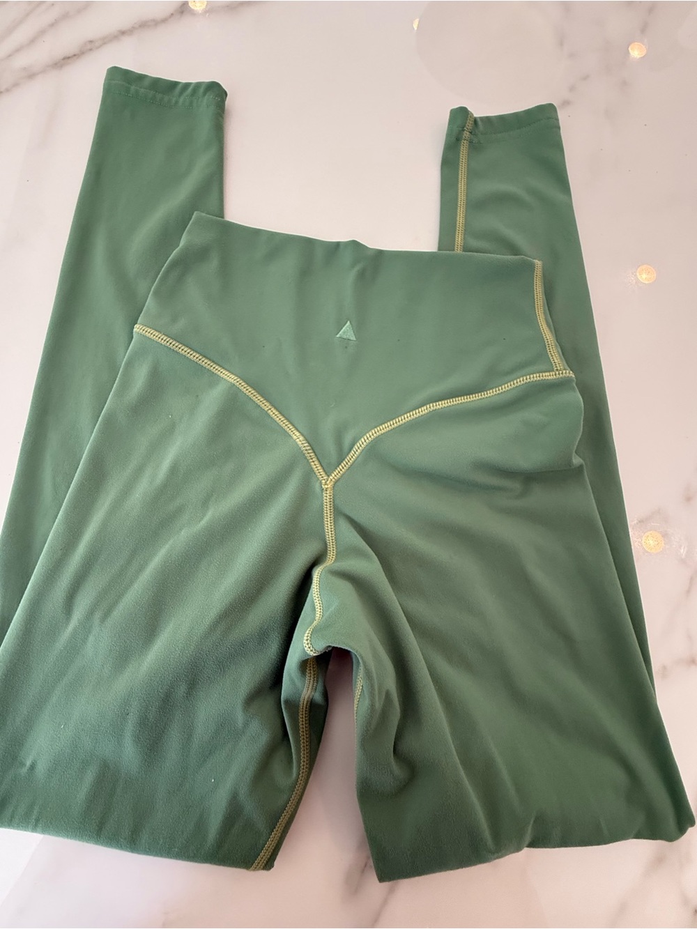 Vitality XS green leggings